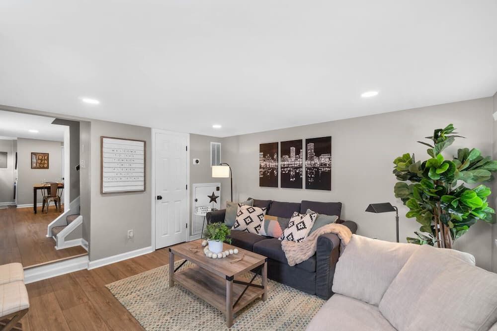 Living room view of Lovely Gem w/ Perfect Combo of Flair & Class