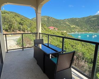 Cozy 1-bedroom villa in tranquil Jost Van Dyke with AC - Jost Van Dyke - Balcony
