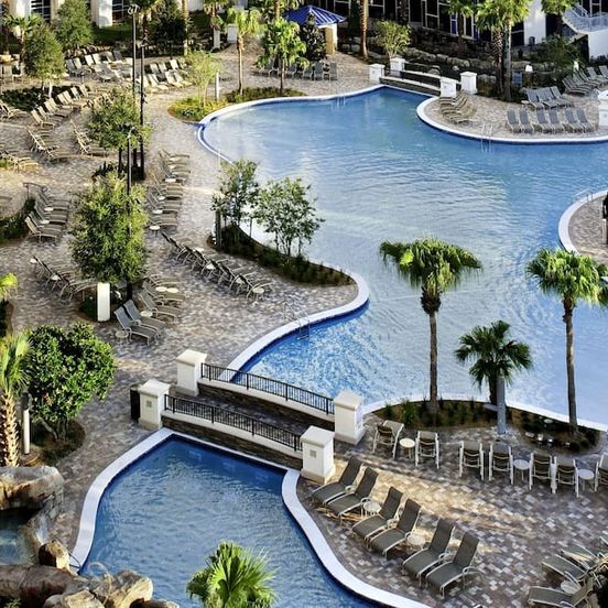 Pool view of Hyatt Regency Orlando