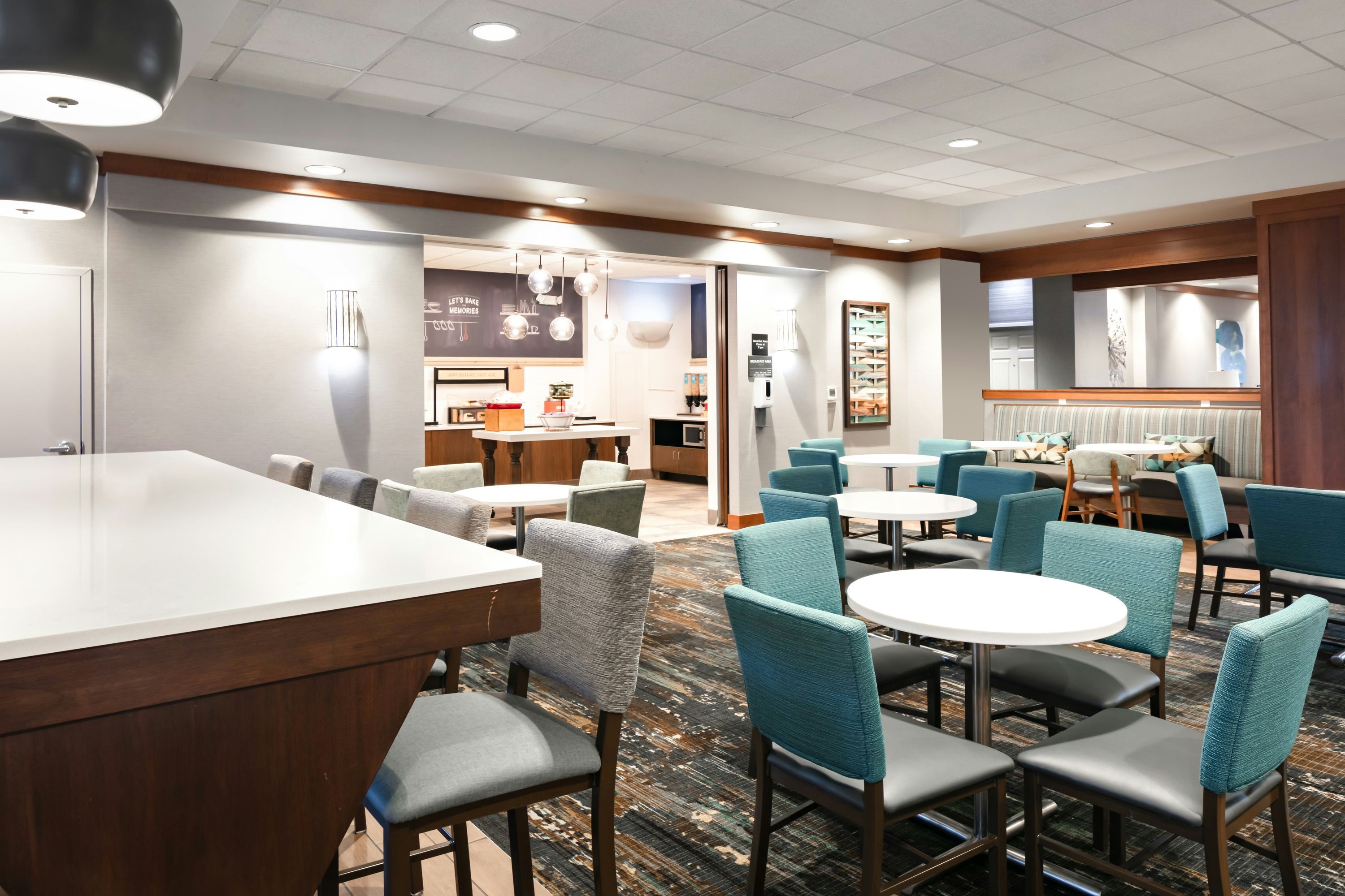 Hampton Inn Council Bluffs - קאונסיל בלאפס - מסעדה