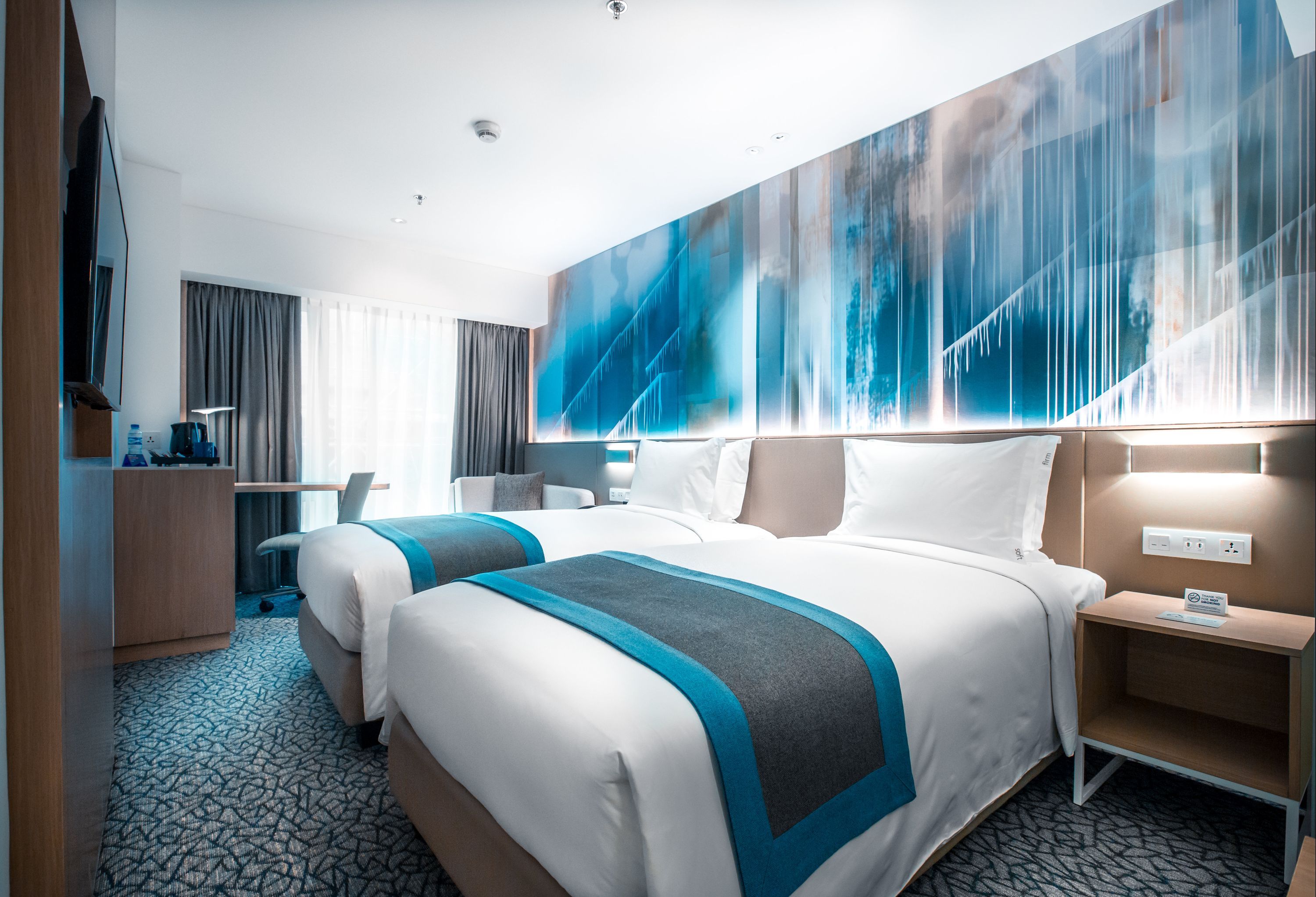 Holiday Inn Express Manila Newport World Resorts by IHG - פאסאי סיטי - חדר שינה