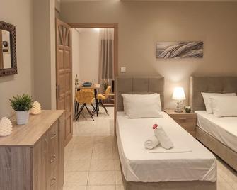 Chrissomallis Apartments - Kalivia - Bedroom