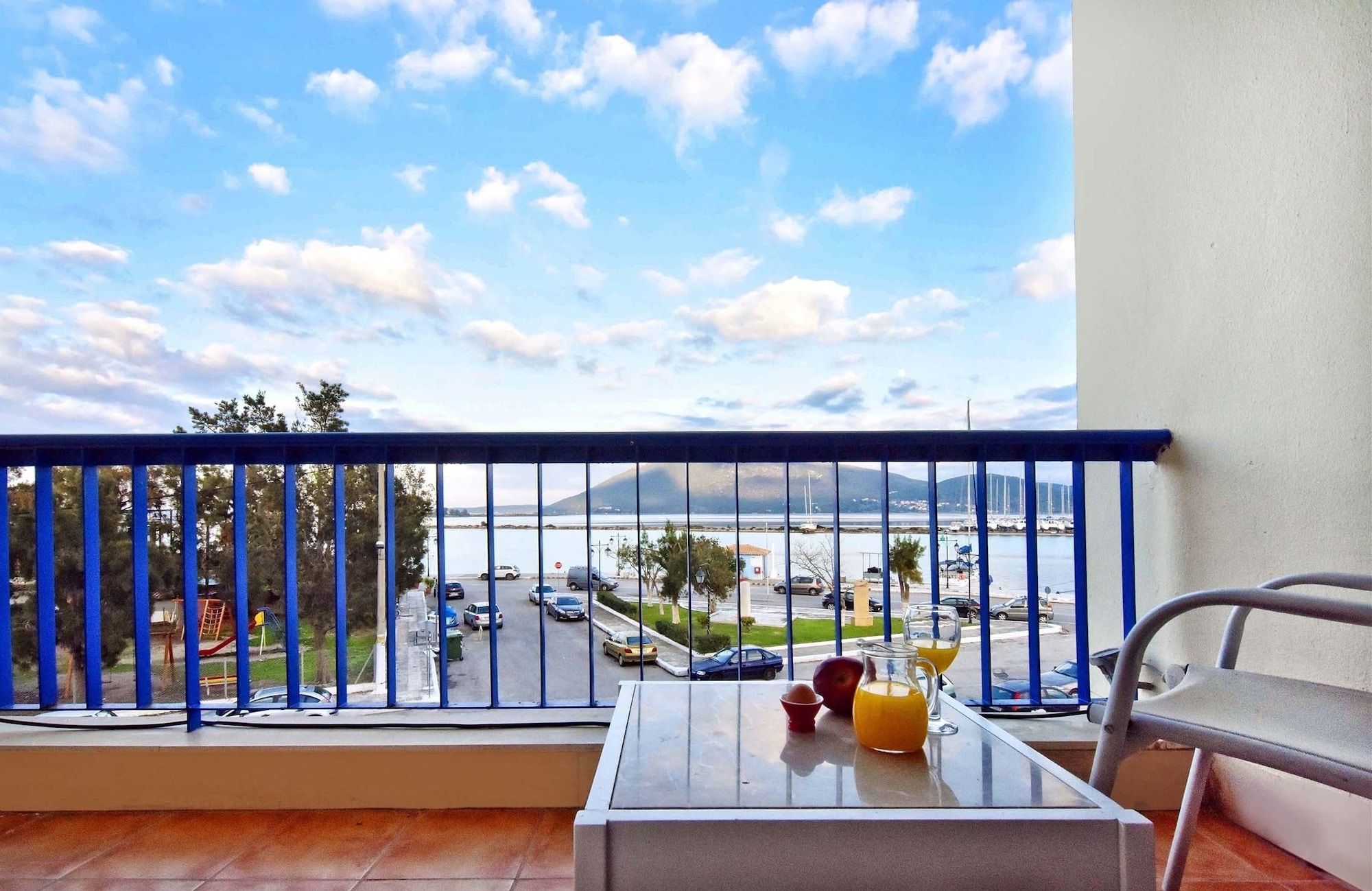 Ionion Star Hotel - Lefkáda - מרפסת