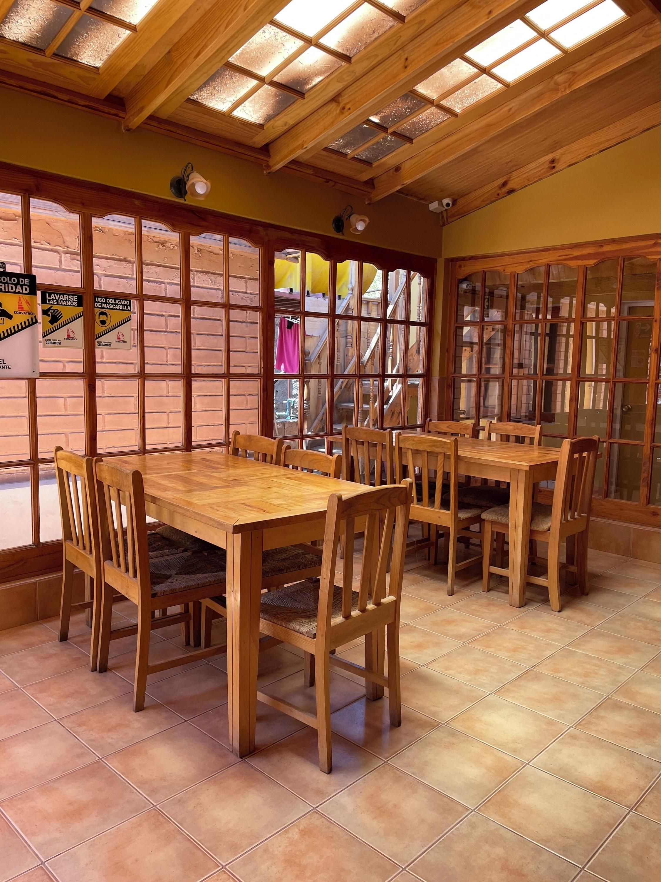 هوستال كورفاتك تشيلي - سان بيدرو دي اتاكاما - مطعم