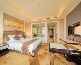 Zhong Ting Rezen Hotel - Nantong - Bedroom