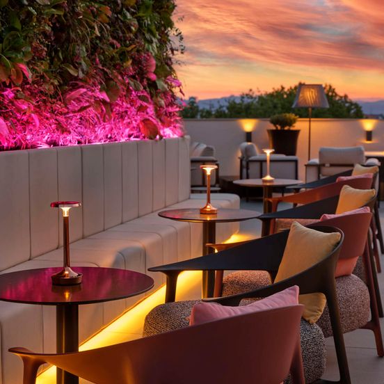 Restaurant view of art'otel Zagreb