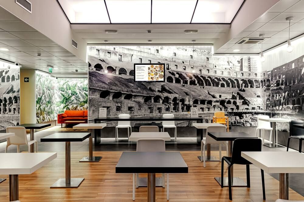 B&B Hotel Roma Trastevere - רומא - מסעדה