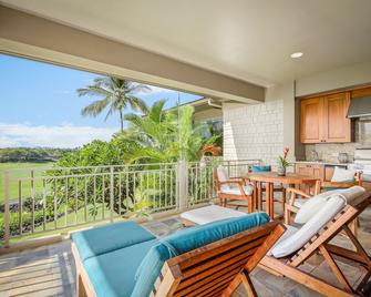 Hualalai Waiulu Villa 133B ~ updated, spacious with great views! - Kalaoa - Parveke