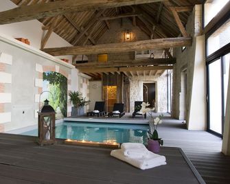 Cottage With Spa, Hammam, Sauna, Indoor Heated Pool Privatize For You! - Soissons - Pool