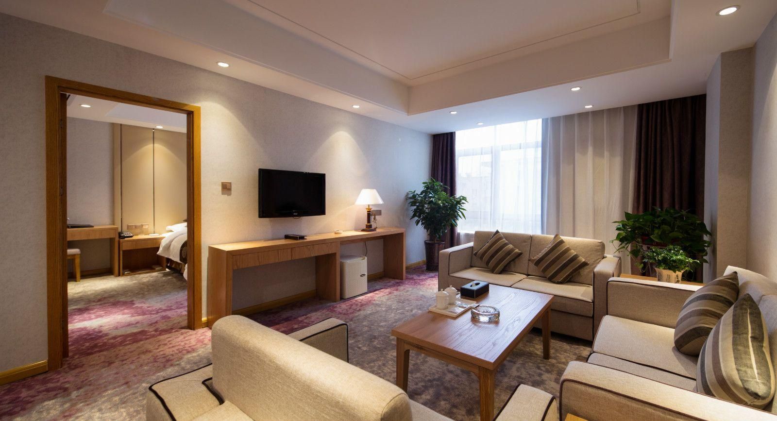 شانكسي يونكون هوتل - زيان - غرفة نوم