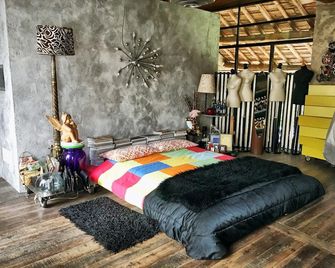 New loft of the artist - Ceresara - Habitación