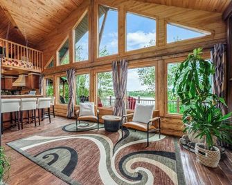 The Hideaway on Little Jay | Log Home | - Cohasset