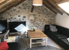 Appartement Duplex avec Jardin Attenant - Briançon - Phòng khách