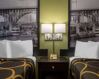 Super 8 by Wyndham Perrysburg - Perrysburg - Slaapkamer