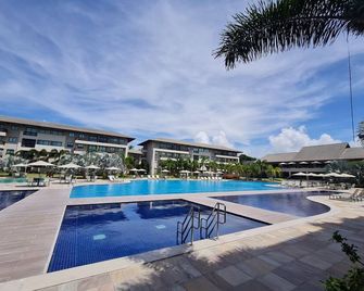 Flat No Beach Class Ecolife Seaside Sea Wall, 3q Ground Floor Swimming Pool - Ipojuca - Alberca