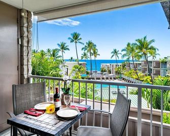 Beautiful Ocean Views - Top Floor - Concierge Included - Vrkcv - Kailua-Kona - Balkon