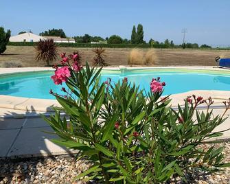Cottage With Private Heated Pool, 15 Mins To Nearest Beach - Mortagne-sur-Gironde - Piscina
