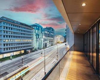 Lux City Hamilius - Modern & Spacious Apart w/View - Luxembourg - Balcony
