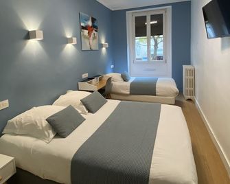 ليو أوتل - ليون - غرفة نوم