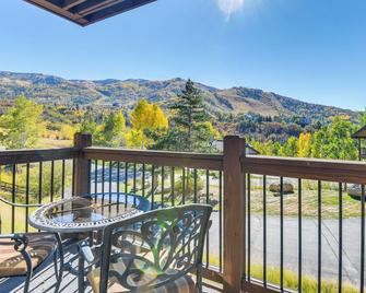 Mtn-View Steamboat Condo: Shuttle to Resort - Steamboat Springs - Balkong