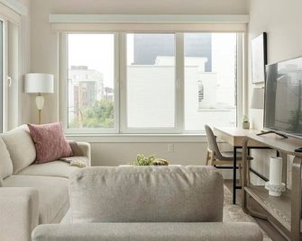 Landing | Spectacular 1bd, Rooftop Lounge, Gym - Filadelfia - Sala de estar
