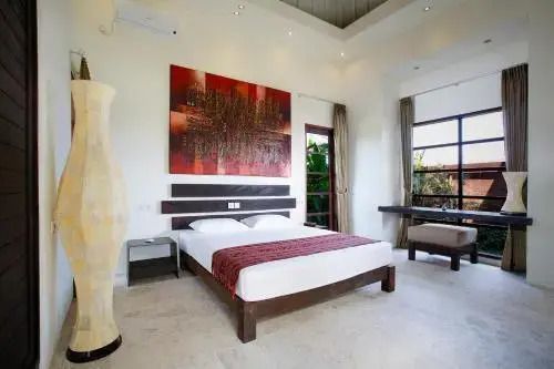 Villa Sunset View - North Kuta - חדר שינה