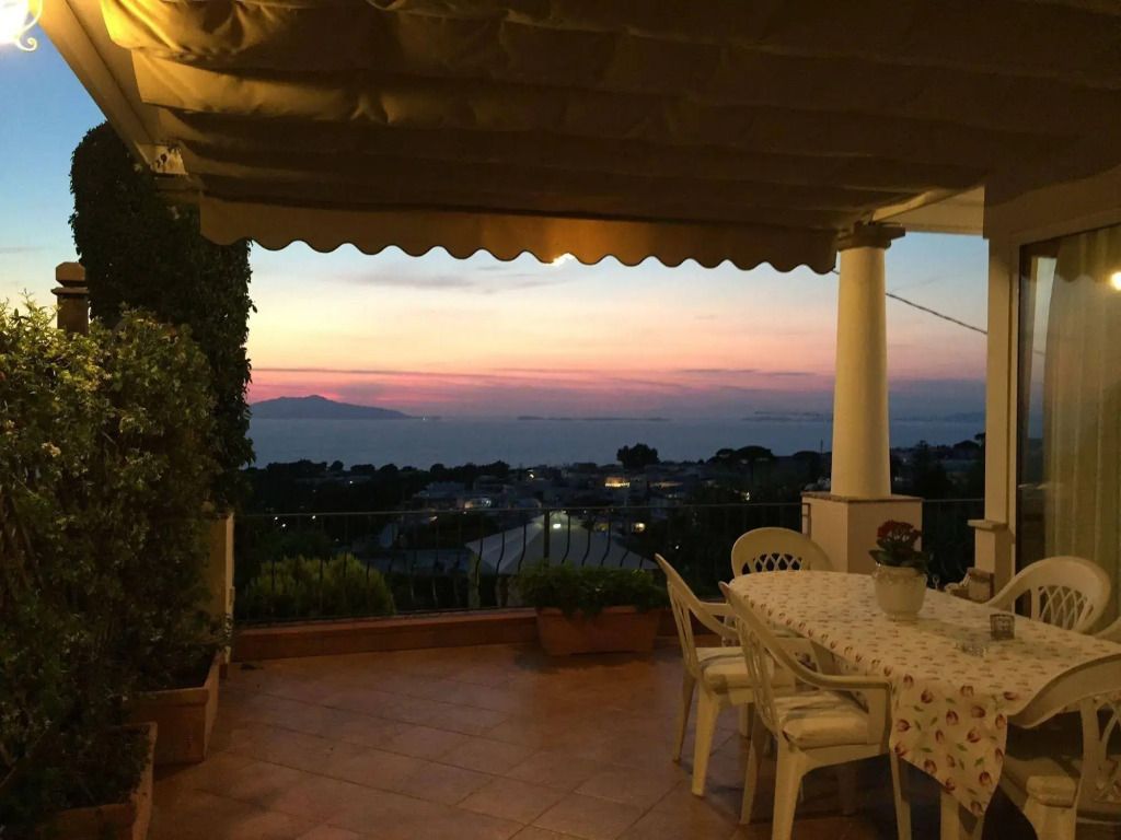 B&B Il Tramonto - אנאקאפרי - מרפסת