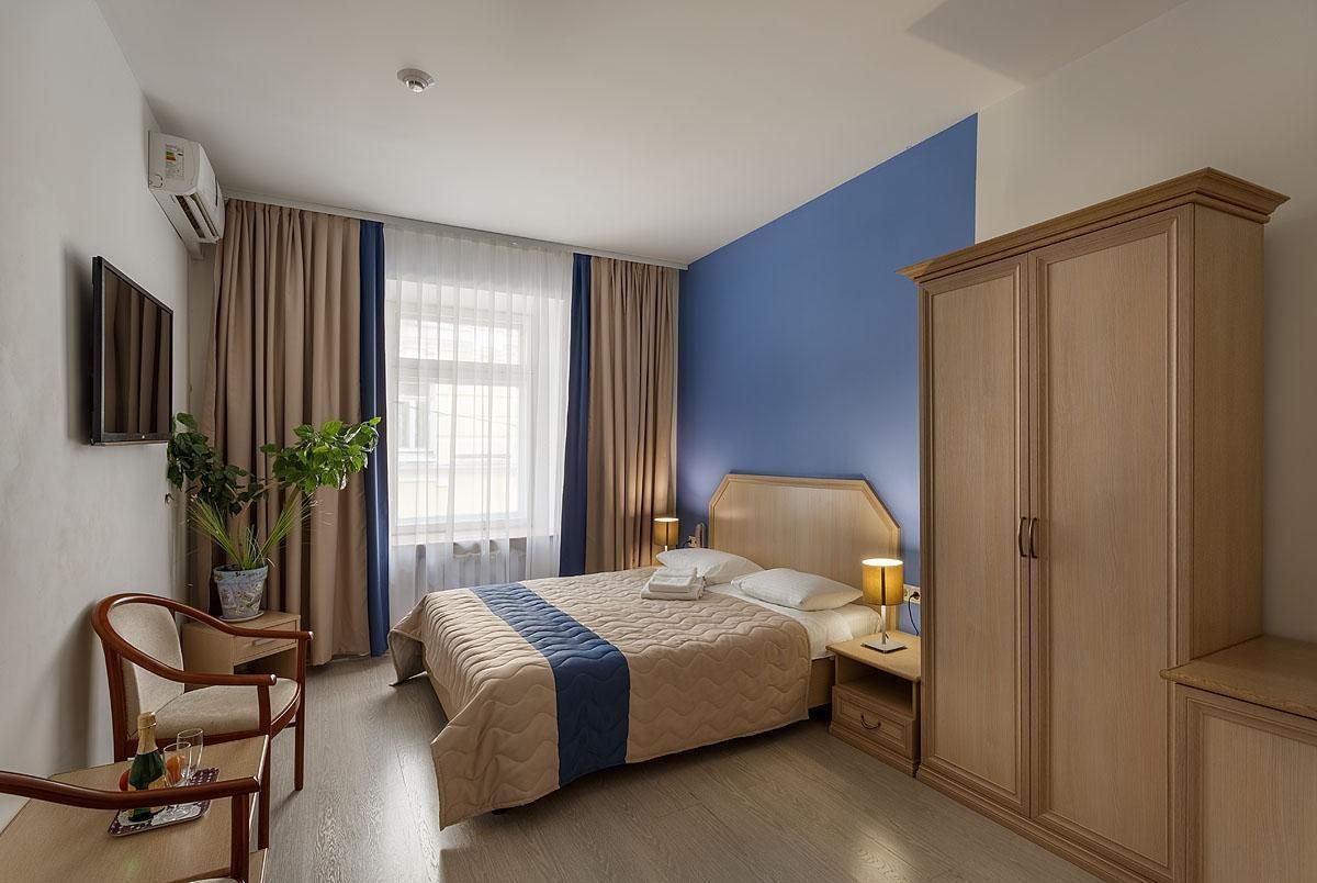 هوتل كي إليمنت - موسكو - غرفة نوم