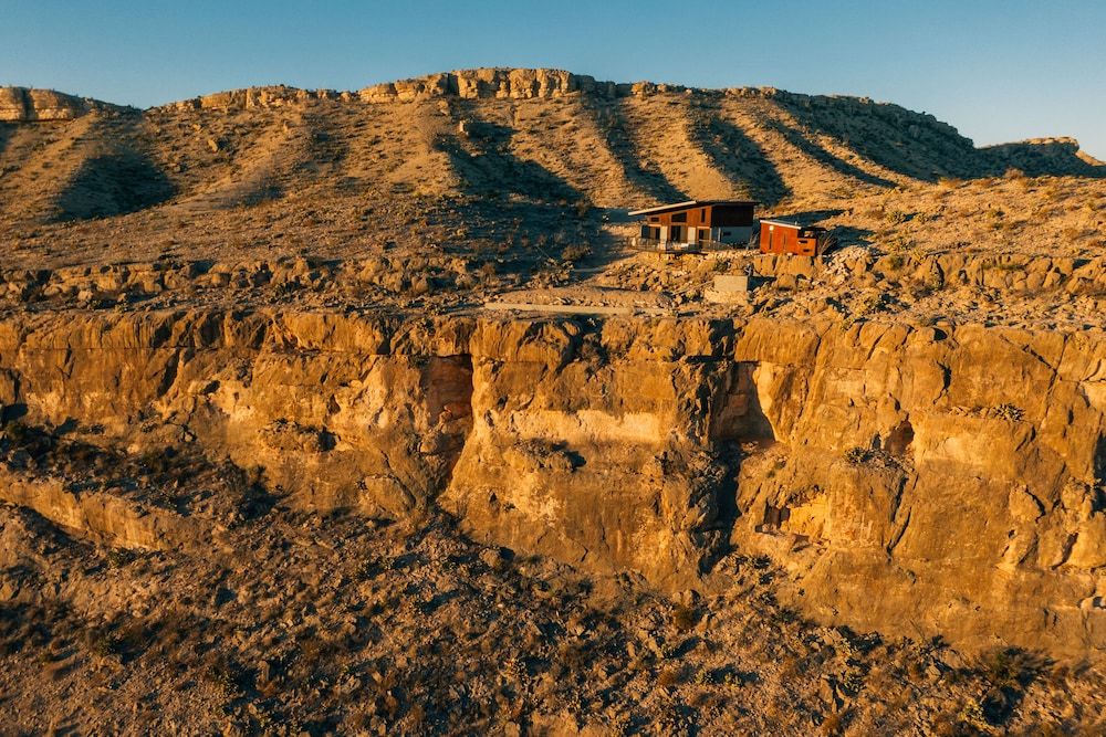 Building view of Off-Grid, Modern Cliff House