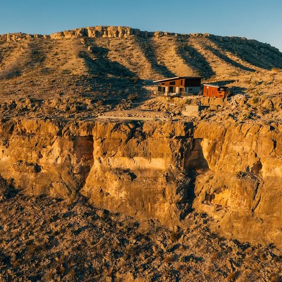 Building view of Off-Grid, Modern Cliff House