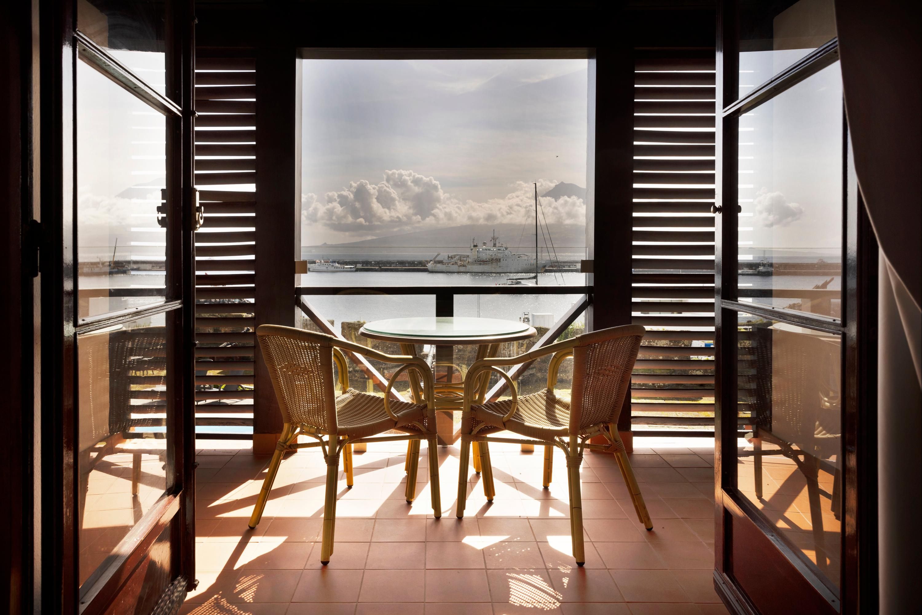 بوزادا فورتي دا هورتا - هيستوريك هوتل - هورتا - شرفة