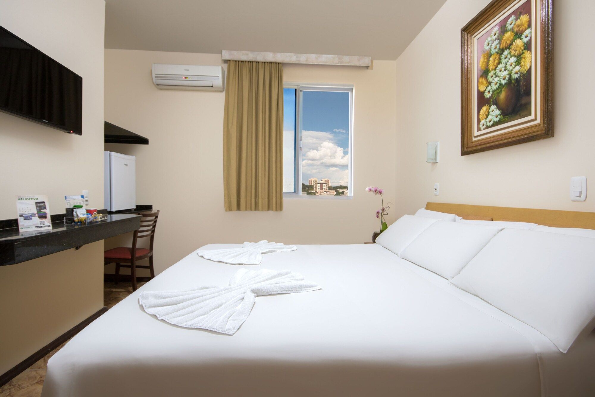 Hotel Dan Inn Express Foz do Iguaçu By Nacional Inn - פוז דו איגוואסו - חדר שינה