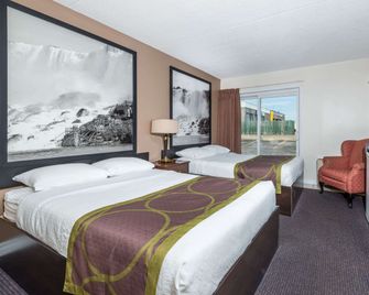 Super 8 by Wyndham Cambridge/Kitchener/Waterloo Area - Cambridge - Slaapkamer
