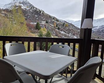 Duplex apartment 4/6 people at the foot of the slopes, Valmeinier 1900 - Valmeinier - Balcon