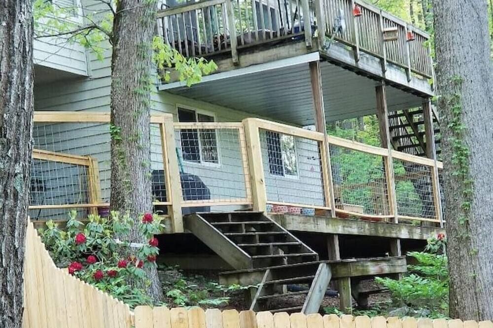 Outdoors view view of Treehouse Cathedral In Blue Ridge Mounta