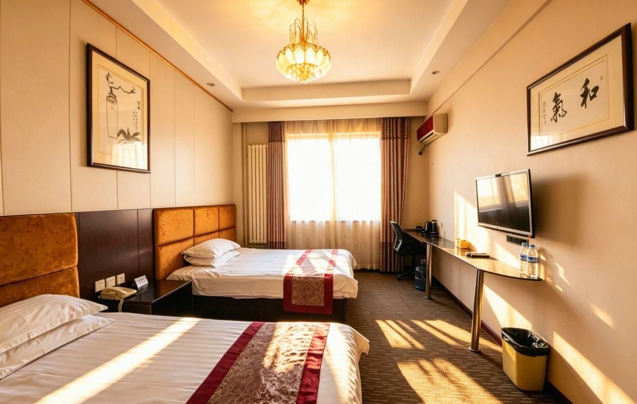 Super 8 by Wyndham Jinan International Airport - ז'ינאן - חדר שינה