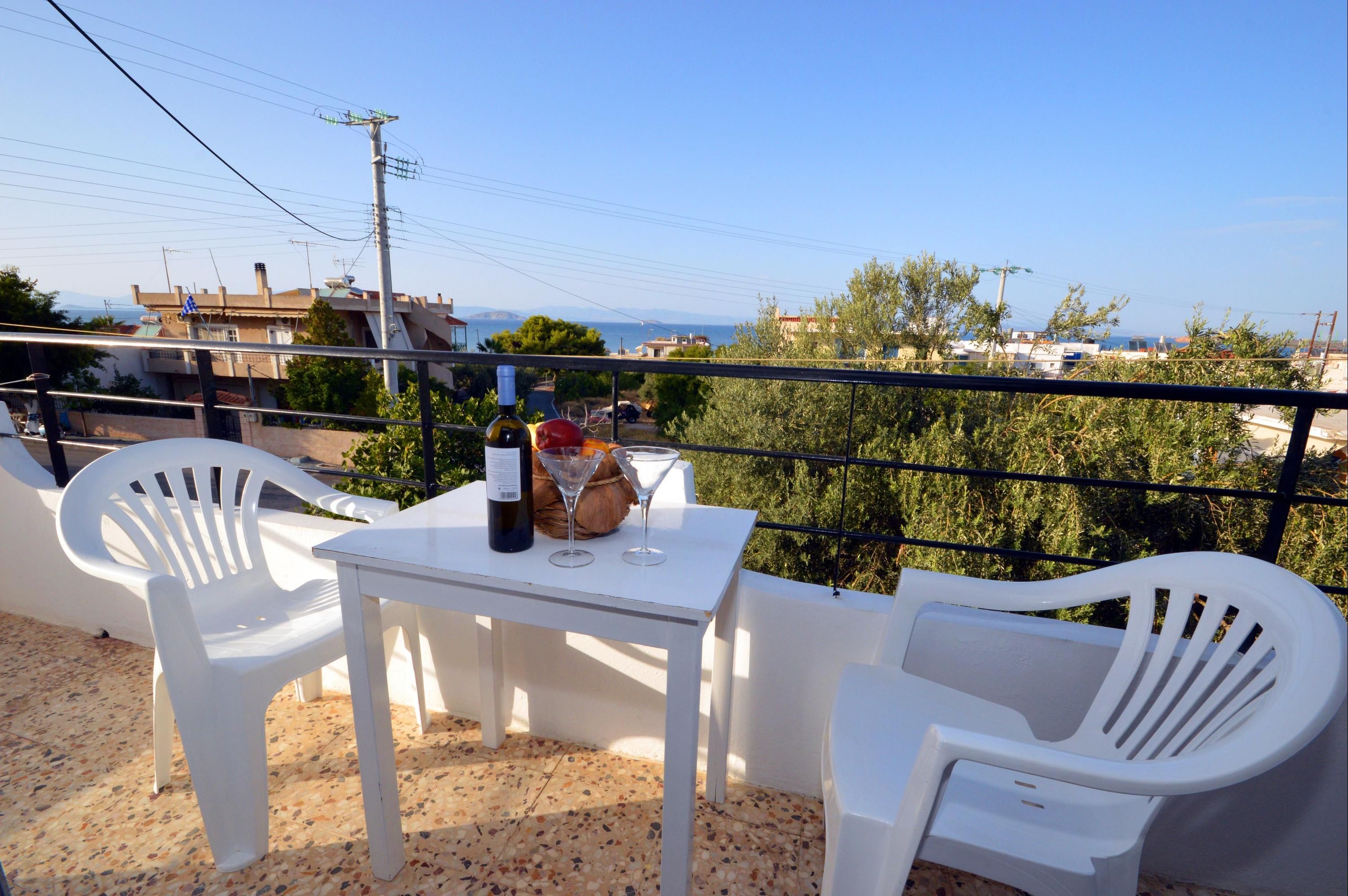 Koukounari Rooms - Skala - Balcón