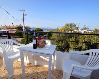 Koukounari 2 Rooms - Skala - Balkon