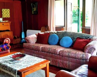 Montrose Sunny Seaside Villa - Dunedin - Living room