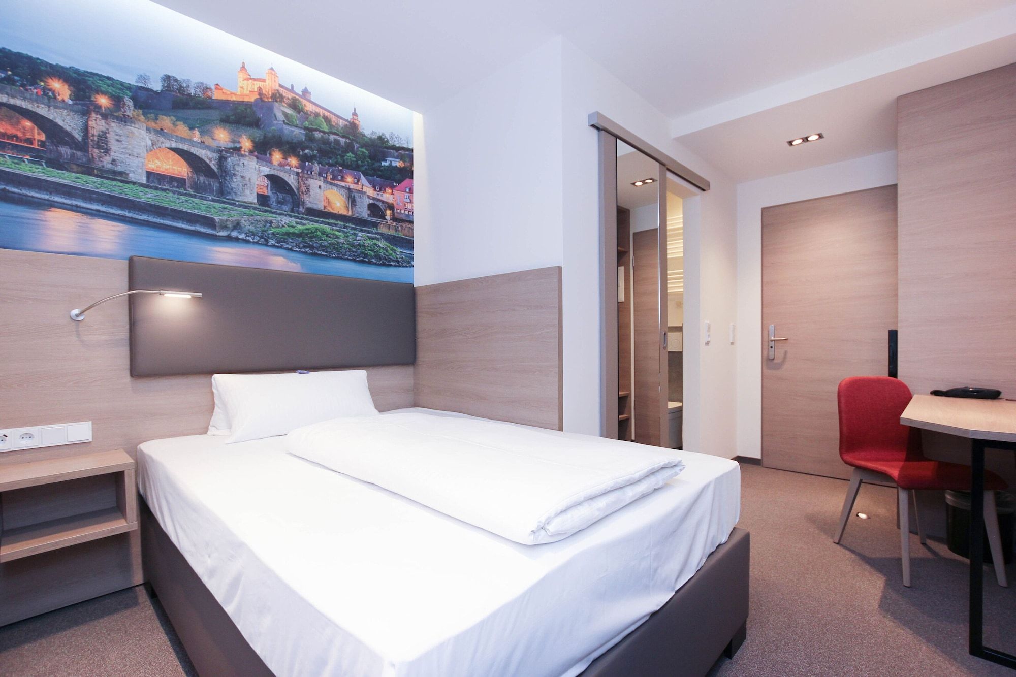 City Hotel Würzburg - וירצבורג - חדר שינה