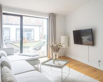 Private Townhouse with a terrace - 156 - Aarhus - Living room