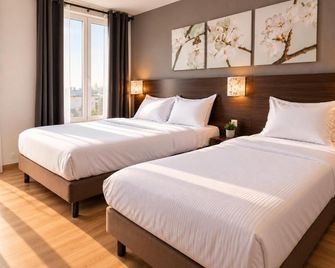 Hôtel Arc Paris Porte d'Orléans - Montrouge - Slaapkamer