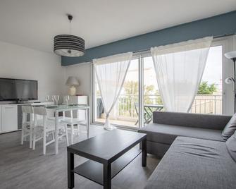 50m de la plage - Appart pour 4 - Balcon - Notre-Dame-de-Monts - Salon