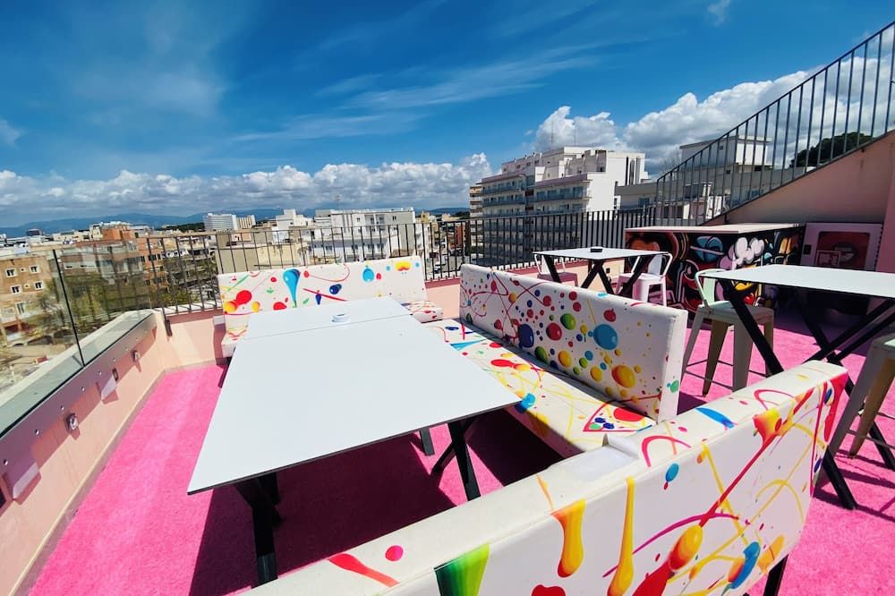 We Street Hostel - El Arenal-Albergue Turístico - פלמה דה מיורקה - מרפסת