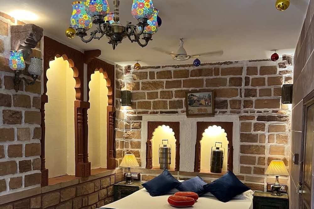Raj Mandir Boutique Home Stay - Džódpur - Ložnice