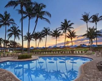 Serene Beachfront Escape at Marriott's Ocean Pointe- one bedroom villa - Palm Beach Shores - Zwembad