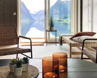 8 person holiday home in skei i jølster - Skei - Living room