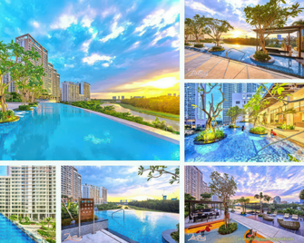 The Peak Midtown Suites - Infinity Pool & Gym Secc - 胡志明市 - 游泳池