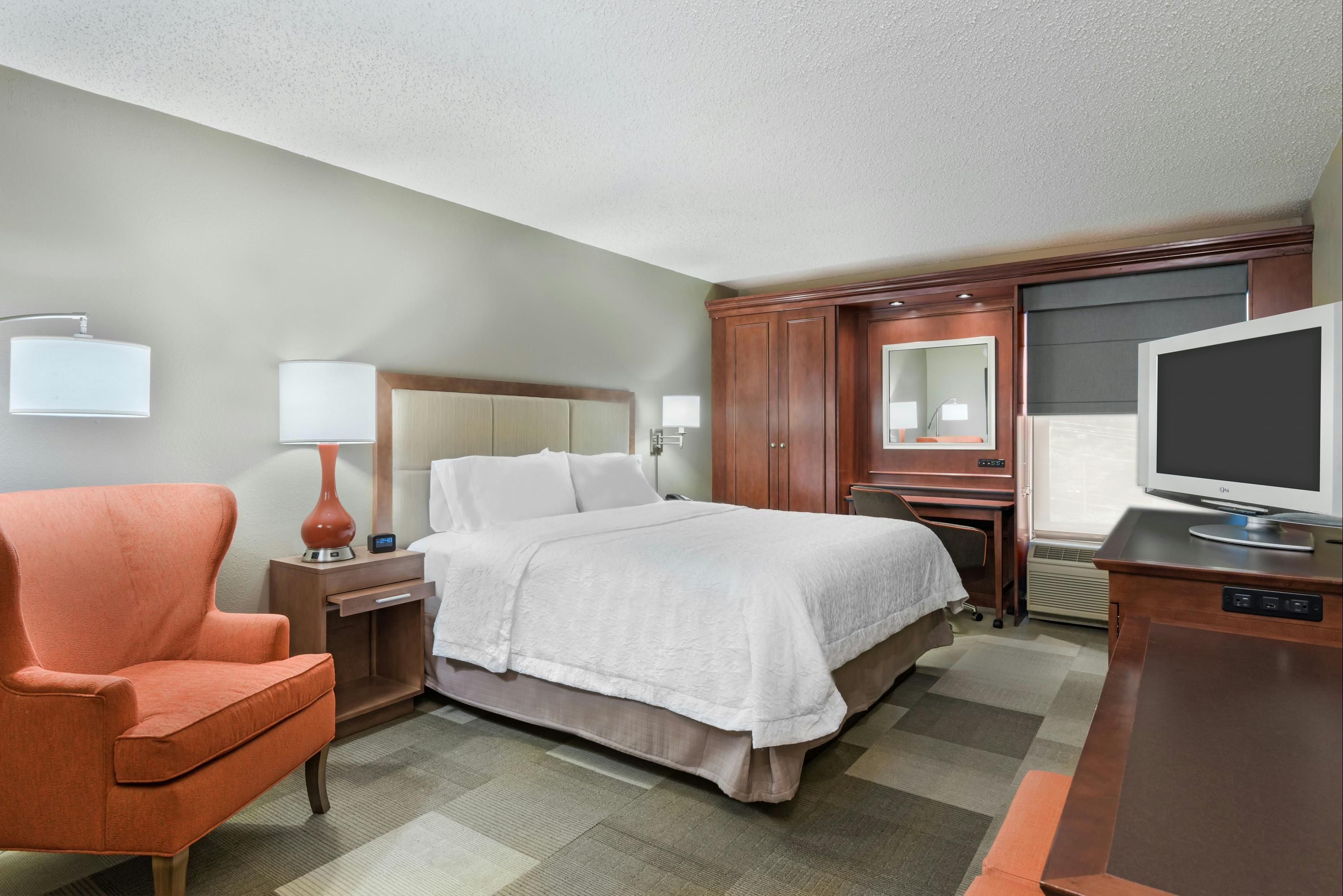 Hampton Inn Boston/Marlborough - Marlborough - Slaapkamer