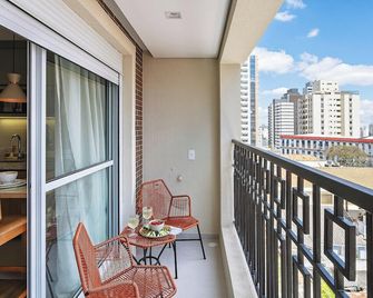 Estúdio Completo a 350 m do Metrô IPI0034 - סאו פאולו - מרפסת